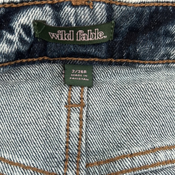 target blue jean shorts size 2/26 - Picture 3 of 3